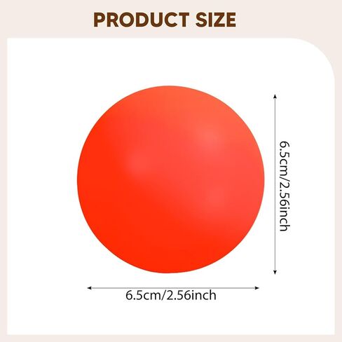 pistro Street Hockey Ball - Professional PVC Ball 6.5 cm (2.56 inch) for Roller, Field, Indoor & Outdoor Hockey in Kuwait