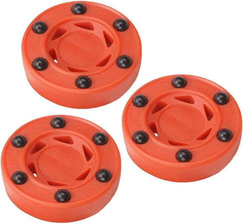 مجموعة كرات الهوكي الدوارة الاحترافية المكونة من 3 قطع من BESPORTBLE كرات هوكي الشوارع الاصطناعية لتدريب الكبار والمنافسة in Kuwait