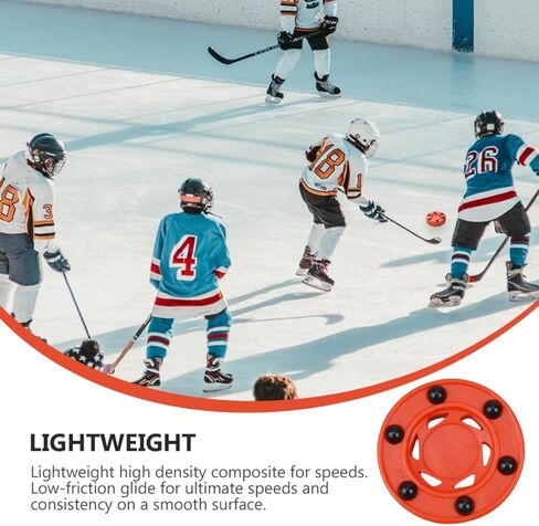 مجموعة كرات الهوكي الدوارة الاحترافية المكونة من 3 قطع من BESPORTBLE كرات هوكي الشوارع الاصطناعية لتدريب الكبار والمنافسة in Kuwait