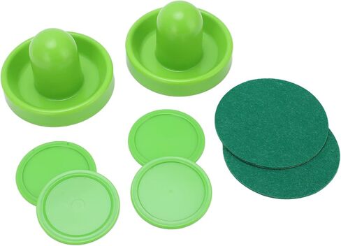 96mm Table Hockey Pushers Pucks Set Replacement for Game Tables Goalies Header Kit Hockey Hard and Thick Quality 2 Each Package Includes Pushers with Flannelette Table in Saudi Arabia