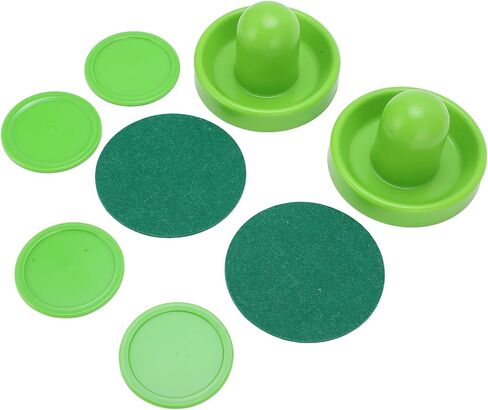 96mm Table Hockey Pushers Pucks Set Replacement for Game Tables Goalies Header Kit Hockey Hard and Thick Quality 2 Each Package Includes Pushers with Flannelette Table in Saudi Arabia