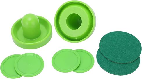 96mm Table Hockey Pushers Pucks Set Replacement for Game Tables Goalies Header Kit Hockey Hard and Thick Quality 2 Each Package Includes Pushers with Flannelette Table in Saudi Arabia