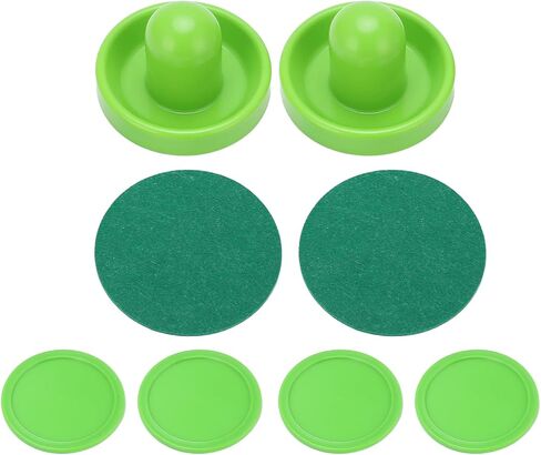 96mm Table Hockey Pushers Pucks Set Replacement for Game Tables Goalies Header Kit Hockey Hard and Thick Quality 2 Each Package Includes Pushers with Flannelette Table in Saudi Arabia
