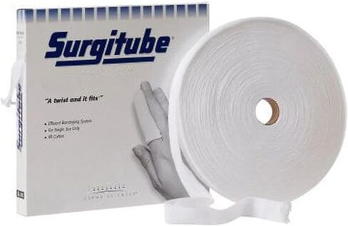 Surgitube Tubular Gauze, Size 2P – 7/8" x 50 yd, Closer Knit, Designed for Use Without Applicator – Part # GL242 in Saudi Arabia