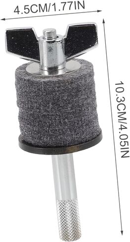 Vaguelly Cymbals Stacker Mount Rack for Drum Accessories Metal Cymbals Holders Adjustable Height Fits Standard for Drummers and Percussionists in Saudi Arabia