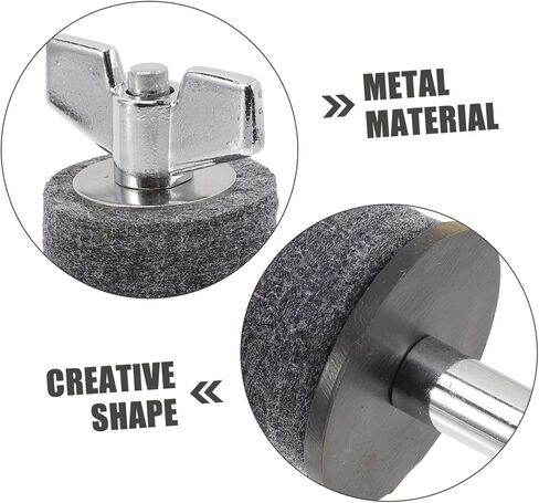 Vaguelly Cymbals Stacker Mount Rack for Drum Accessories Metal Cymbals Holders Adjustable Height Fits Standard for Drummers and Percussionists in Saudi Arabia