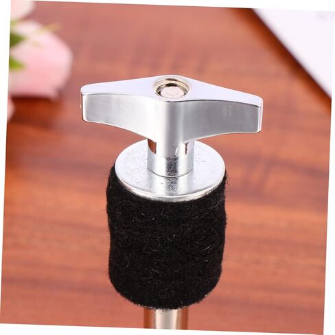 HANABASS Cymbal Stacker Iron Plated Drum Hanging Screw Durable Drum Accessories for High Pitch Instruments Easy Installation Polished Finish Replacement Part in Saudi Arabia