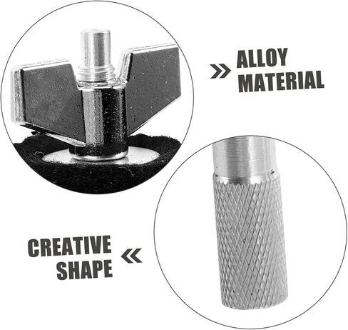 حامل مكدس الصنج المعدني لحامل Hihat مجموعة الطبل المتينة ملحق لإضافة الصنج وأدوات الإيقاع، هيكل معدني موثوق به لسهولة الإعداد in Kuwait