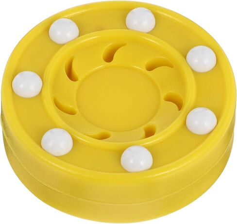 Zerodeko Roller Hockey Puck for Men and Women International Standard Game Puck with Smooth Glide for Indoor and Outdoor Training Synthetic Ice Ball for Professional Roller Hockey Practice in Saudi Arabia