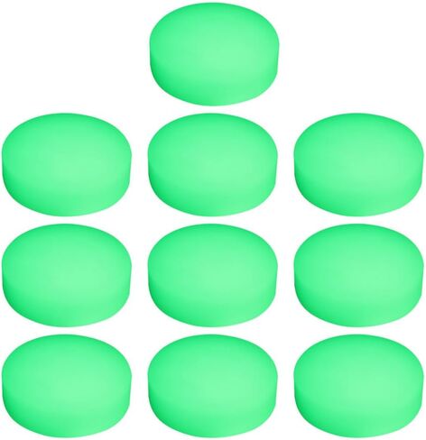 Ciieeo 10pcs Glow in The Dark Hockey Balls Ice Hockey Puck Toy Outdoor Indoor Training Puck for Kids in Saudi Arabia