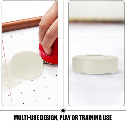 Ciieeo 10pcs Glow in The Dark Hockey Balls Ice Hockey Puck Toy Outdoor Indoor Training Puck for Kids in Saudi Arabia