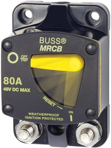 Blue Sea 7142 187 - Series Thermal Circuit Breaker - 80Amp in Saudi Arabia