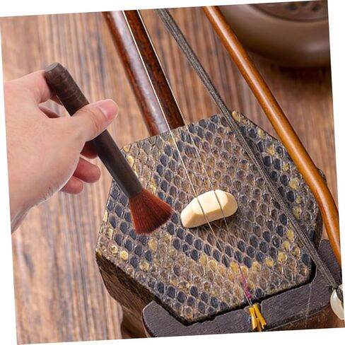 4pcs Erhu Cleaning Brush Set Wooden Rosin Dust Brush for String Instruments Violin Guzheng Effective Dust Removal Tools in Saudi Arabia