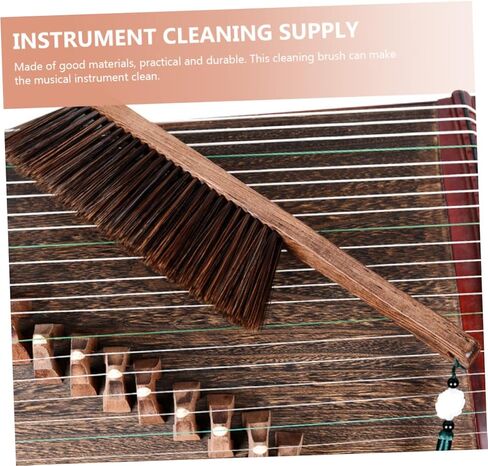 2pcs Guzheng Dust Removal Brush Soft Brush Cleaning Tool for Musical Instruments Guqin Cleaning Supply in Saudi Arabia