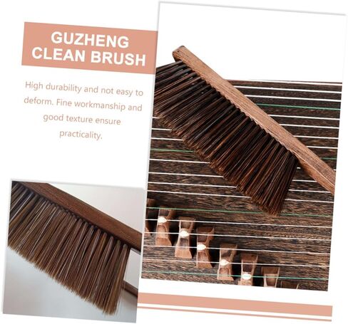 2pcs Guzheng Dust Removal Brush Soft Brush Cleaning Tool for Musical Instruments Guqin Cleaning Supply in Saudi Arabia
