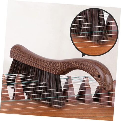 2pcs Guzheng Dust Removal Brush Soft Brush Cleaning Tool for Musical Instruments Guqin Cleaning Supply in Saudi Arabia