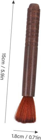 TOYANDONA 4pcs Erhu Cleaning Brushes Set Wooden Violin Dust Brush Cleaners for Erhu and Violin Maintenance Soft Bristle Cleaning Tools for String Instruments in Kuwait