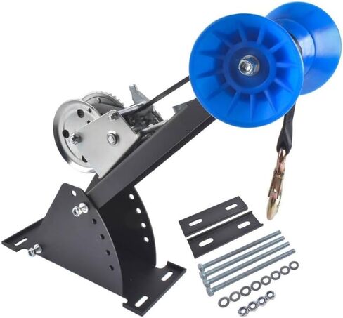 Universal Adj Winch Mount with Blue Roller for Boat Trailer 3-4 W X 4 H Tongue 1200 Lbs Marine Winch Support Tow Strut in Saudi Arabia