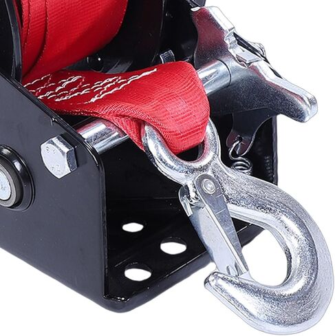 Focket Boat Trailer Winch, Heavy Duty 1600LB Manual Hand Winch with 2 Way Ratchet 4.1:1 Gear for Boat Jet Ski Trailer in Saudi Arabia