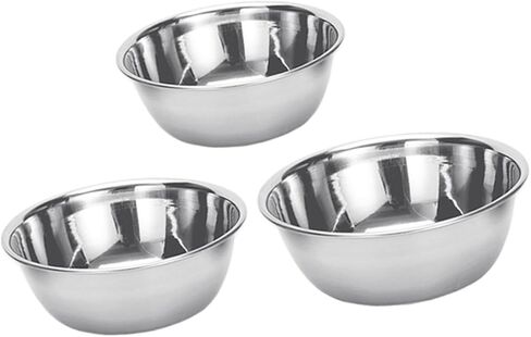 3PCS Stainless Steel Medicine Bowls Iodine Bowls for Multi Purpose Use for Salons Labs Home Durable Easy to Clean in Saudi Arabia