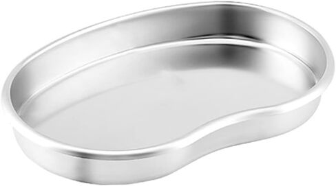 صينية من الفولاذ المقاوم للصدأ، حوض على شكل كلية، طبق معدني قابل لإعادة الاستخدام، صينية من الفولاذ المقاوم للصدأ in Kuwait