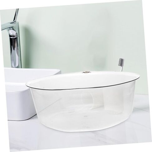 Thickened Plastic Wash Basin Multipurpose for Face Cleansing and Clothes Washing Compact Lightweight Basin Tub for Home Easy to Clean and Store in Saudi Arabia