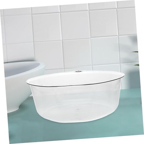 Thickened Plastic Wash Basin Multipurpose for Face Cleansing and Clothes Washing Compact Lightweight Basin Tub for Home Easy to Clean and Store in Saudi Arabia