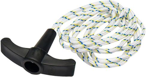 Merriway BH00295 حبل سحب بديل ومقبض بطول 5 أقدام - سلك الارتداد شديد التحمل لجزازات العشب وأدوات التشذيب والمحركات الصغيرة in Kuwait