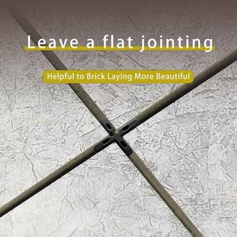 Thick Slab Paver Garden Floor Black Leveling Spacer 1/4 inch Width 5/8 inch Height Outdoor Bricklaying Spacer with Breaking Point Become T Spacer Yard Slab Paver Spacer. in Kuwait