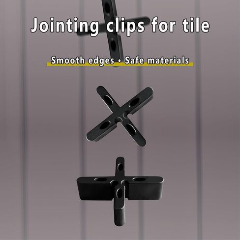 Thick Slab Paver Garden Floor Black Leveling Spacer 1/4 inch Width 5/8 inch Height Outdoor Bricklaying Spacer with Breaking Point Become T Spacer Yard Slab Paver Spacer. in Kuwait