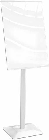 Sign Holder Stand, 1Pack Adjustable Pedestal Poster Display Stands For Board & Foam, With Non-Slip Mat Base For Business Trade Show(White,40X60 CM) in Saudi Arabia