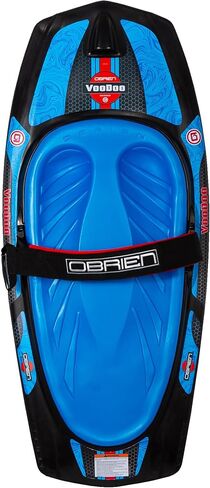 O’Brien Voodoo Kneeboard – Rotomolded Learn & Ride Kneeboard with Quad Molded Fins, ¾″ EVA Comfort Pad & 3″ Padded Strap in Saudi Arabia
