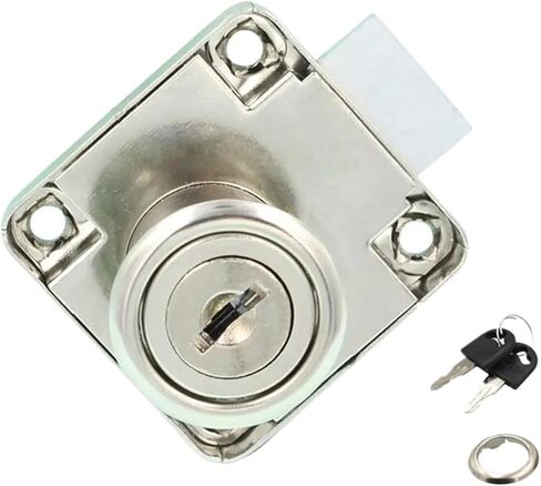 Desk Drawer Lock Locker 2 Keys 1Pcs(Medium) in Saudi Arabia