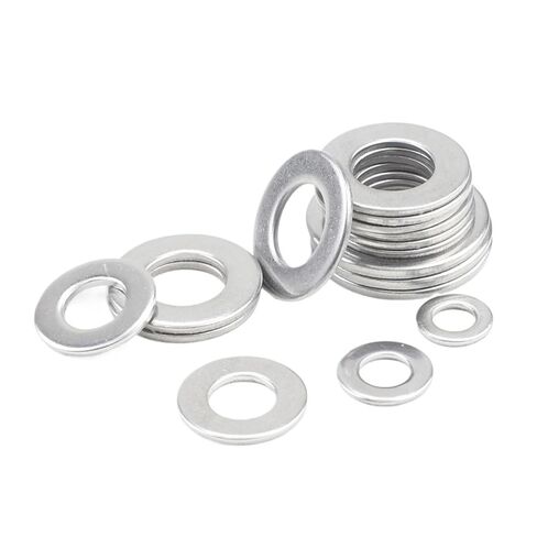 1-100pcs Flat Washer M2 /2.5/3 /4/5 /6/8 /10/12 /14/16 /18/20 /22/27 Stainless Steel Gaskets DIN125(M5x9x0.8 100pcs) in Saudi Arabia