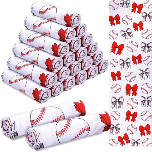 Moukeren 24 Pcs Softball Cooling Towels 40"x12" Bulk Sports Ice Towel for Neck and Face Quick Dry Breathable Microfiber Chilly Softball Party Favors Supplies for Coach Gift and Sport Party Favors in Saudi Arabia