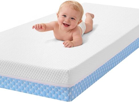 حزمة ولعب مرتبة ، 38 "× 26" × 1.5 "حزمة رغوة عالية الكثافة N Play Prayard للعب Playpen Playard ، والبالون مراتب سرير صغير مطبوع للطفل الصغير in Kuwait