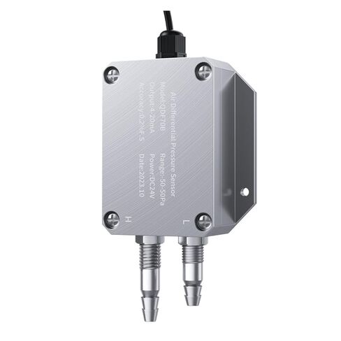 مستشعر الضغط التفاضلي جهاز إرسال الضغط التفاضلي 4-20mA 0-10V 0-5V RS485 محول مستشعر الضغط 0-100pa 0-200pa 0-500pa (الإخراج RS485,0-500pa) in Kuwait