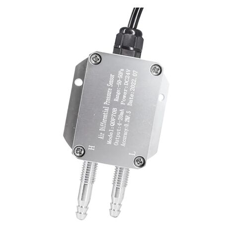 مستشعر الضغط التفاضلي جهاز إرسال الضغط التفاضلي الرقمي 4-20mA 0-10V 0-5V RS485 مستشعر هواء الرياح 0-50pa 0-100pa 0-200pa 0-2Kpa(0-50pa) in Kuwait