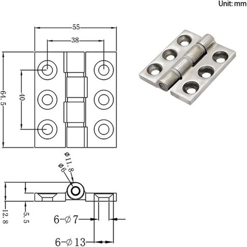 الفولاذ المقاوم للصدأ التخميد الصامت سميكة المفصلي خزانة توزيع الآلات الكهربائية الصناعية 1 قطعة in Kuwait