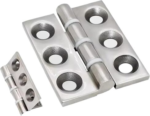 الفولاذ المقاوم للصدأ الحاملة سميكة مع المفصلي التخميد باب خزانة المعدات الصناعية 1 قطعة in Kuwait