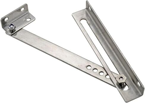 304 الفولاذ المقاوم للصدأ الحد جهاز خزانة دعم قضيب مفصلات الأبواب القابلة للطي 1 قطعة in Kuwait