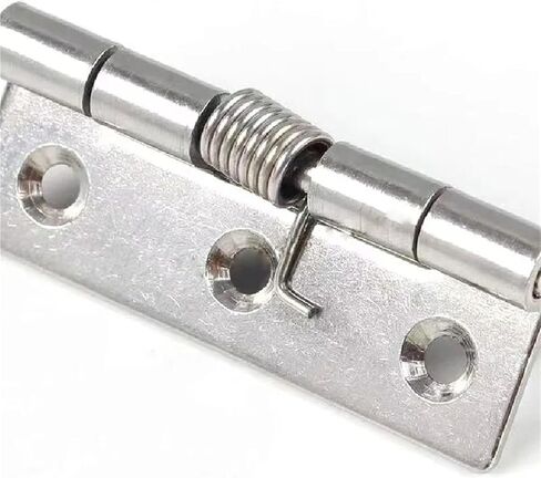 2.5 بوصة/3 بوصة/3.5 بوصة/4 بوصة مفصل زنبركي ذاتي الإغلاق 304 ملحقات الأجهزة من الفولاذ المقاوم للصدأ 1 قطعة (3 بوصة 10 قطعة) in Kuwait