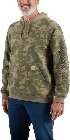 Carhartt Mens Lourd Fit Midwine Camo Logo Sweatshirt sweatshirt in Kuwait