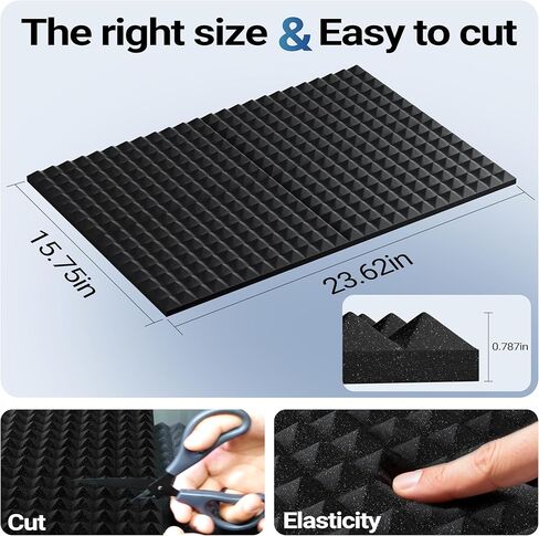 Toolbox Organizer Foam Inserts Sheets, Non-Slip Trap Mat for Tool Drawer, Cabinet and Workbench, Protect Tools(2 PCS) in Kuwait