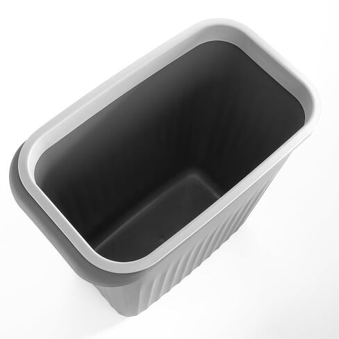 Elsjoy 4 Pack 2 Gallon Plastic Trash Can, Slim Waste Basket Bathroom Small Garbage Can, Rectangular Trash Bin for Office, Kitchen, Bedroom in Saudi Arabia