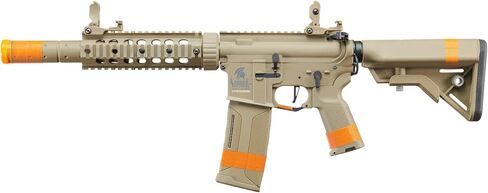 Lancer Tactical Gen 3 M4 Carbine SD AEG Airsoft High Durable Polymer High Speed Mid Cap with Programmable Airsoft Electric ETU & MOSFET New Generation 3 - California Compliant in Saudi Arabia
