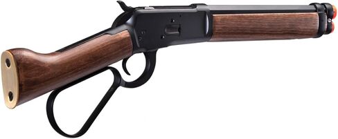 GoldenBall Atlas Custom Works Airsoft M1873 Mares Leg Lever Action Airsoft Green Gas Rifle (Color: Black) in Saudi Arabia