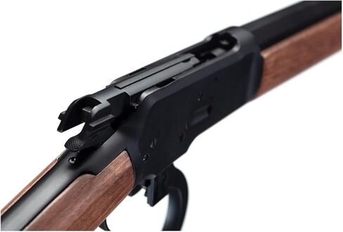 GoldenBall Atlas Custom Works Airsoft M1873 Mares Leg Lever Action Airsoft Green Gas Rifle (Color: Black) in Saudi Arabia