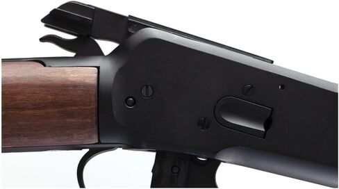 GoldenBall Atlas Custom Works Airsoft M1873 Mares Leg Lever Action Airsoft Green Gas Rifle (Color: Black) in Saudi Arabia