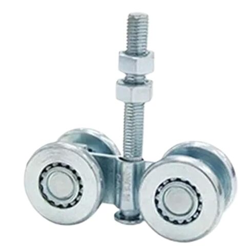 1PC Industrial Sliding Door Pulley Steel Hardware Tools Hanging Rail Channel Wheel Accessories H2 H3(H2-1) in Saudi Arabia